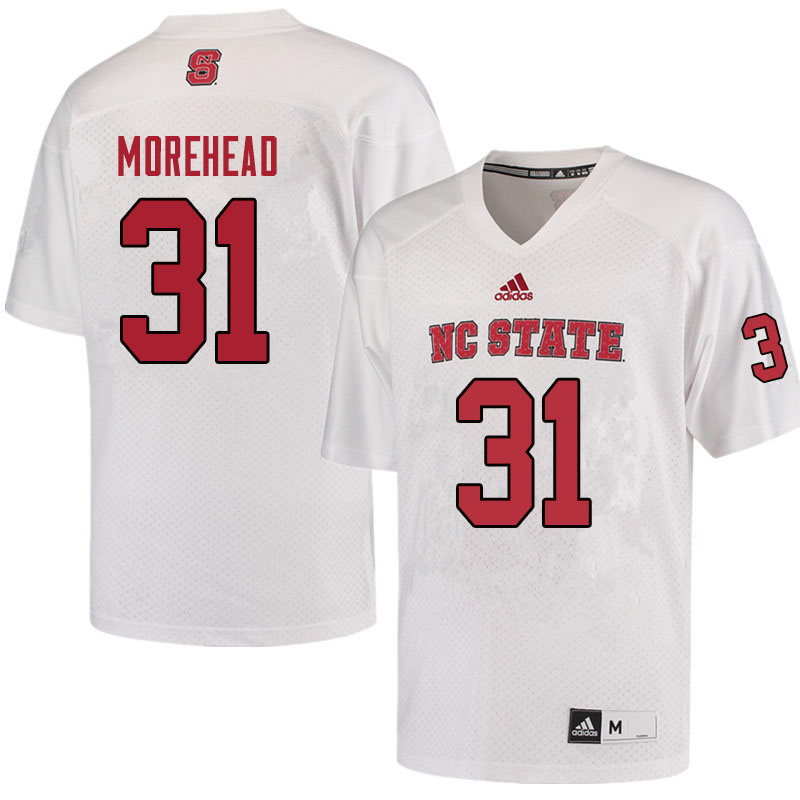 Men #31 Jarius Morehead NC State Wolfpack College Football Jerseys Sale-Red